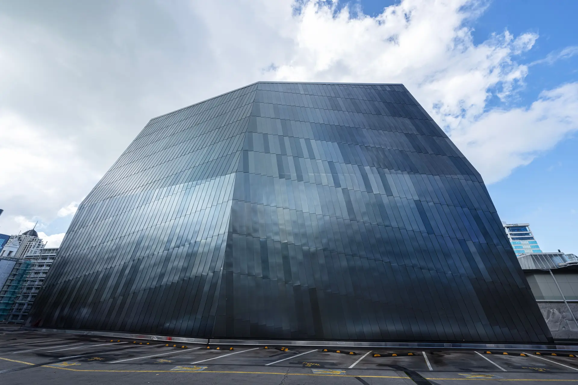 Modern hotel architecture in New Zealand