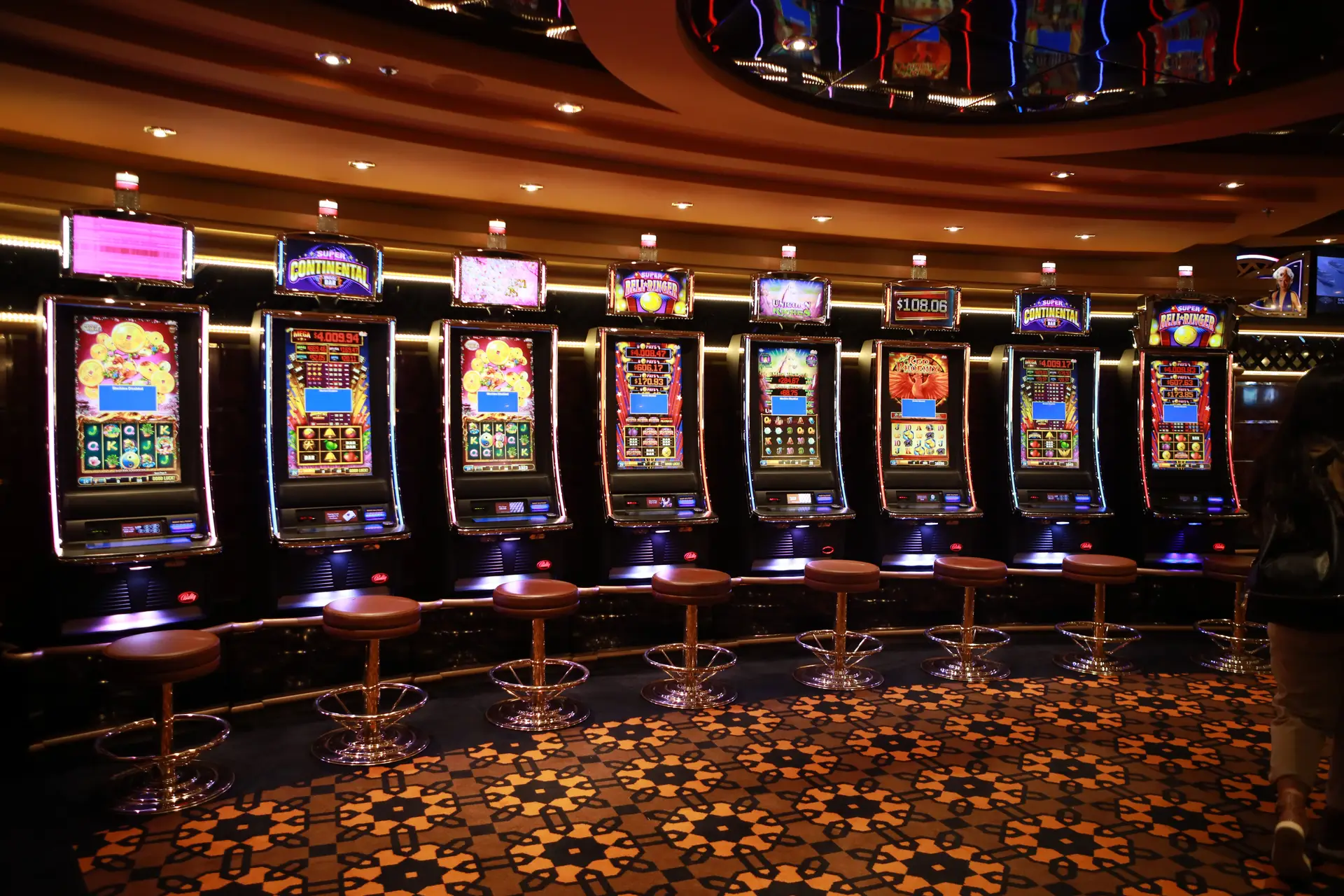 Modern slot machines